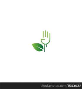 Hand care symbol logo icon vector template