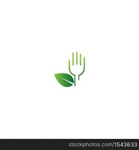 Hand care symbol logo icon vector template