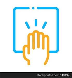 Hand Clapping Icon Vector. Outline Hand Clapping Sign. Isolated Contour Symbol Illustration. Hand Clapping Icon Vector Outline Illustration