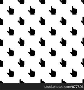 hand cursor website pattern seamless vector repeat geometric for any web design. hand cursor website pattern seamless vector