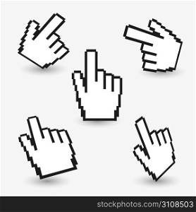 Hand cursors collection