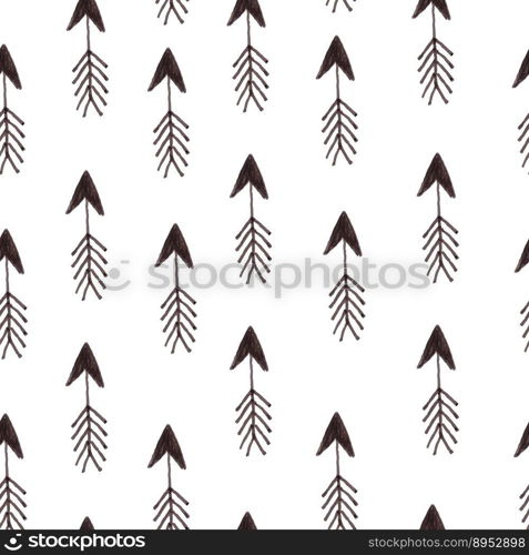 Hand drawing tile vintage color seamless pattern vector image