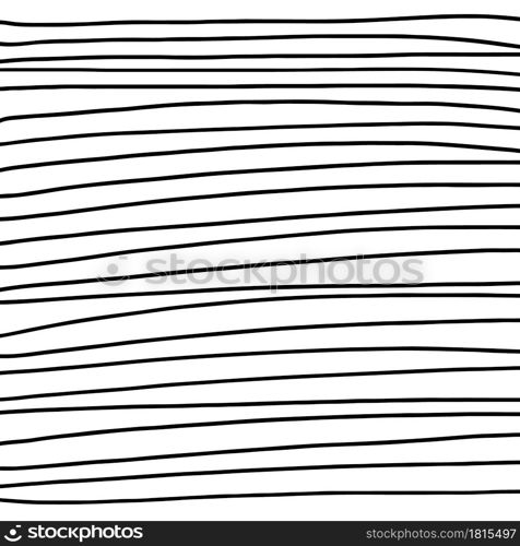 Hand drawn abstract pattern with hand drawn lines, strokes. Set of vector grunge brushes. wavy striped, Vector EPS 10 illustration