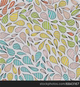 Hand drawn abstract seamless pattern in memphis style. Vector colorful background.. Hand drawn abstract seamless pattern in memphis style. Vector colorful bright colors on white background. Texture for wallpaper, wrapping, textile design, fabric.