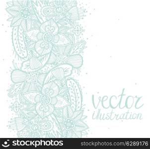 hand drawn abstract vector background