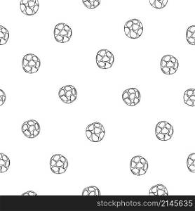 Hand drawn black pepper spice. Vector seamless pattern