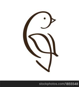 Hand Drawn calligraphy dove bird brush line. Flying pigeon logo. Black and white vector illustration. Concept for icon card, banner poster, flyer.. Hand Drawn calligraphy dove bird brush line. Flying pigeon logo. Black and white vector illustration. Concept for icon card, banner poster, flyer