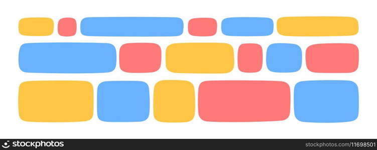 Hand drawn"e frames. Empty rectangle speech bubbles blobs. Doodle organic shape set for social media stories. Quote minimalist frame. Color blank template. Vector illustration on white background.. Hand drawn"e frames. Empty rectangle speech bubbles blobs. Doodle organic shape set for social media stories. Quote minimalist frame. Color blank template. Vector illustration on white background