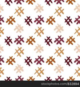 Hand drawn Hashtag icon seamless pattern. Isolated on white background. Vector illustration. Hand drawn Hashtag icon seamless pattern. Isolated on white background.