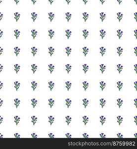 Hand drawn herbal seamless pattern. Freehand organic background. Decorative forest flower endless wallpaper. Design for fabric, textile print, wrapping, cover. Vector illustration.. Hand drawn herbal seamless pattern. Freehand organic background. Decorative forest flower endless wallpaper