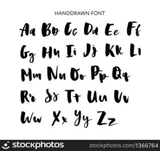 Hand drawn lettering set. Vector Alphabet. Custom Typography for Designs: Logo, for Poster, Invitation. Hand drawn lettering set. Vector Alphabet. Custom Typography for Designs: Logo, for Poster, Invitation, etc.