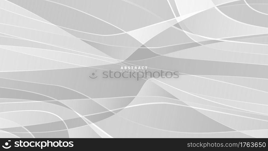Hand drawn lines. Abstract pattern wave simple seamless. Design for web, greeting card, textile, Technology background, Eps 10 vector illustration