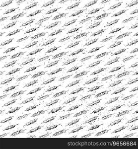 Hand drawn meatseamless pattern Royalty Free Vector Image