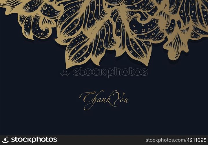 Hand Drawn Sketch Spring Vintage Floral Vector Design With Flowers And Leaves