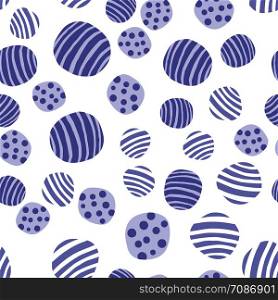 Hand drawn stones wallpaper. Pebble seamless pattern. Abstract geometric dotted texture background. Vector illustration. Abstract pebble seamless pattern. Hand drawn stones wallpaper.