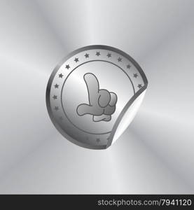 hand gesture art vector graphic art design illustration