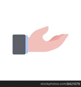hand gestures of business people element for finance