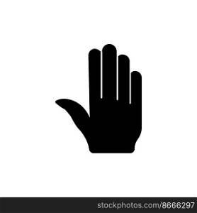 hand icon logo vector design template