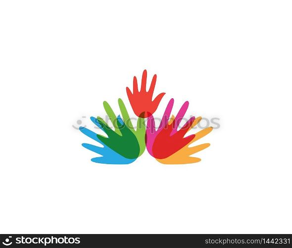 Hand icon vector illustration