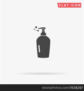 Hand Liquid Soap flat vector icon. Hand drawn style design illustrations.. Hand Liquid Soap flat vector icon
