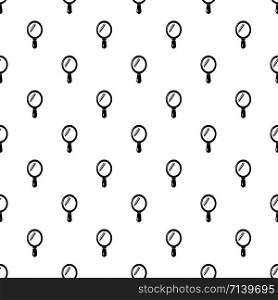 Hand mirror pattern vector seamless repeating for any web design. Hand mirror pattern vector seamless
