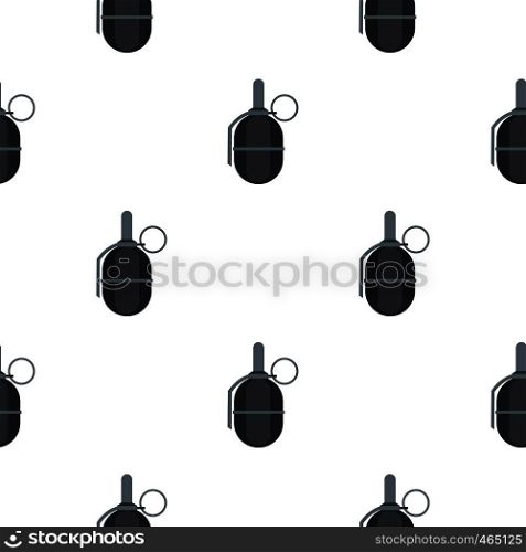 Hand paintball grenade pattern seamless flat style for web vector illustration. Hand paintball grenade pattern flat