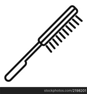 Hand pool brush icon outline vector. Cleaning pump. Repair service. Hand pool brush icon outline vector. Cleaning pump