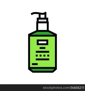 hand sanitizer hygiene color icon vector. hand sanitizer hygiene sign. isolated symbol illustration. hand sanitizer hygiene color icon vector illustration