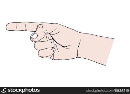 hand sign illustration