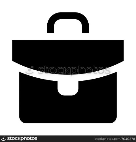 handbag, icon on isolated background