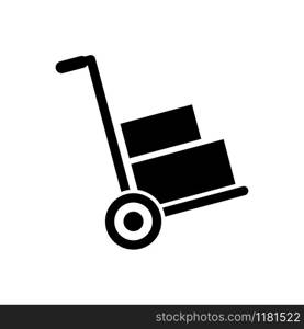 Handcart icon trendy