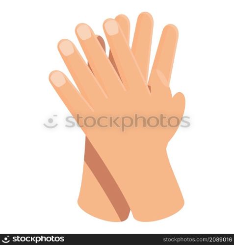 Handclap icon cartoon vector. Hand clap. Applause crowd. Handclap icon cartoon vector. Hand clap