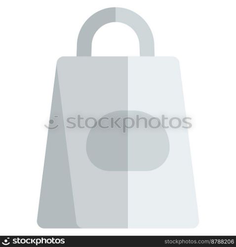 Handheld paper bag carrying mochi