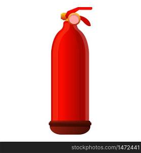 Handle fire extinguisher icon. Cartoon of handle fire extinguisher vector icon for web design isolated on white background. Handle fire extinguisher icon, cartoon style