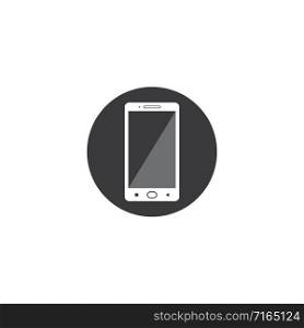 handphone logo vector template illustration design