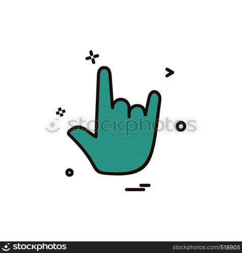 Hands icon design vector