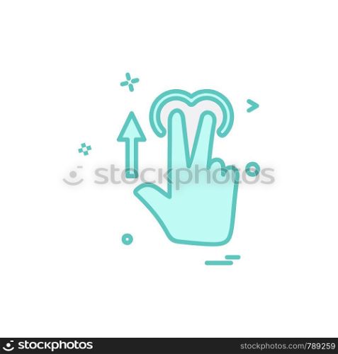 Hands icon design vector