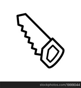handsaw carpentry tool icon