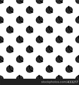Handset and globe pattern seamless in simple style vector illustration. Handset and globe pattern vector
