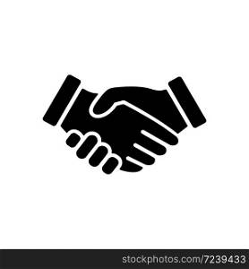 Handshake icon symbol business template isolated. Vector EPS 10. Handshake icon symbol business template isolated Vector EPS 10
