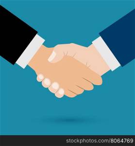 Handshake vector illustration. Background for business and finance. Handshake vector illustration