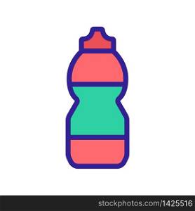 handy juice bottle icon vector. handy juice bottle sign. color symbol illustration. handy juice bottle icon vector outline illustration