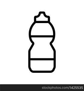 handy juice bottle icon vector. handy juice bottle sign. isolated contour symbol illustration. handy juice bottle icon vector outline illustration