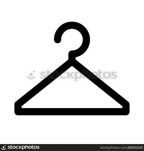 hanger, icon on isolated background