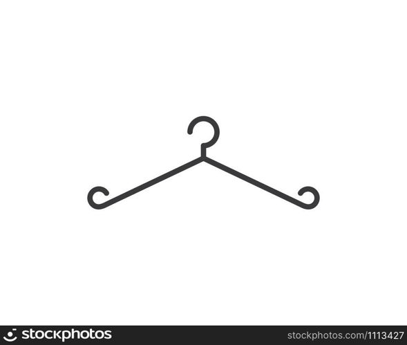 hanger logo icon vector illustration design template