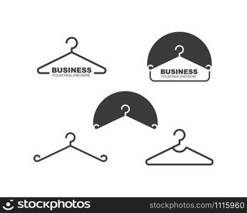 hanger logo icon vector illustration design template