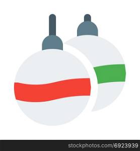 Hanging christmas balls