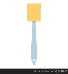Hanging spatula icon cartoon vector. Grill spoon. Bbq fork. Hanging spatula icon cartoon vector. Grill spoon
