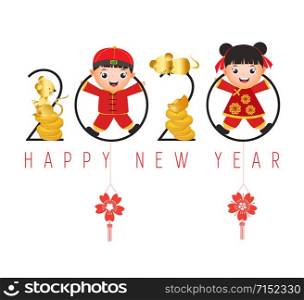 Happy chinese new year. Year of the Rat
