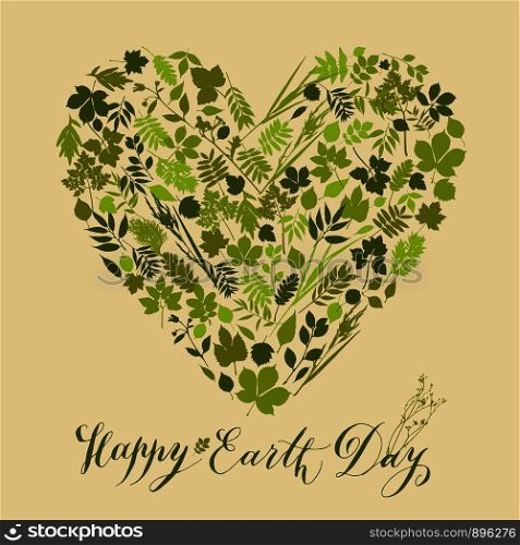 Happy earth day background. Nature abstract background.